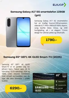 Forhåndsvisning av Elkjøp kundeavis gyldig fra 09.06.2026 | Side: 2 | Produkter: Smarttelefon, Tv, Glass