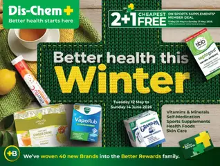 Dis-Chem specials catalogue – valid from 12.05.2026
