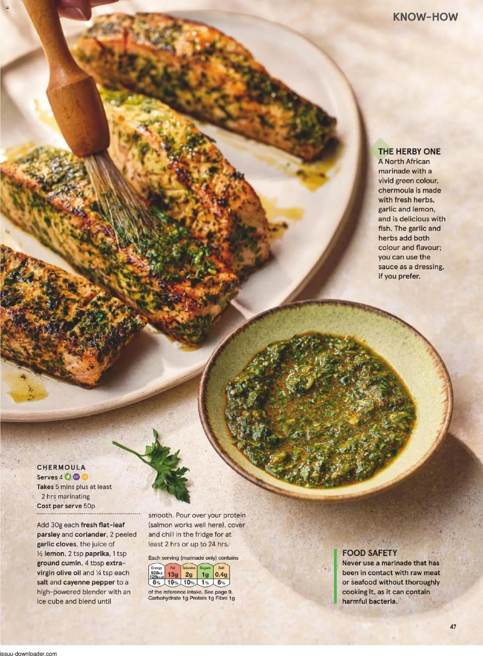 {H1} | Page: 47 | Products: Sauce, Salmon, Szarvas comb, Pepper