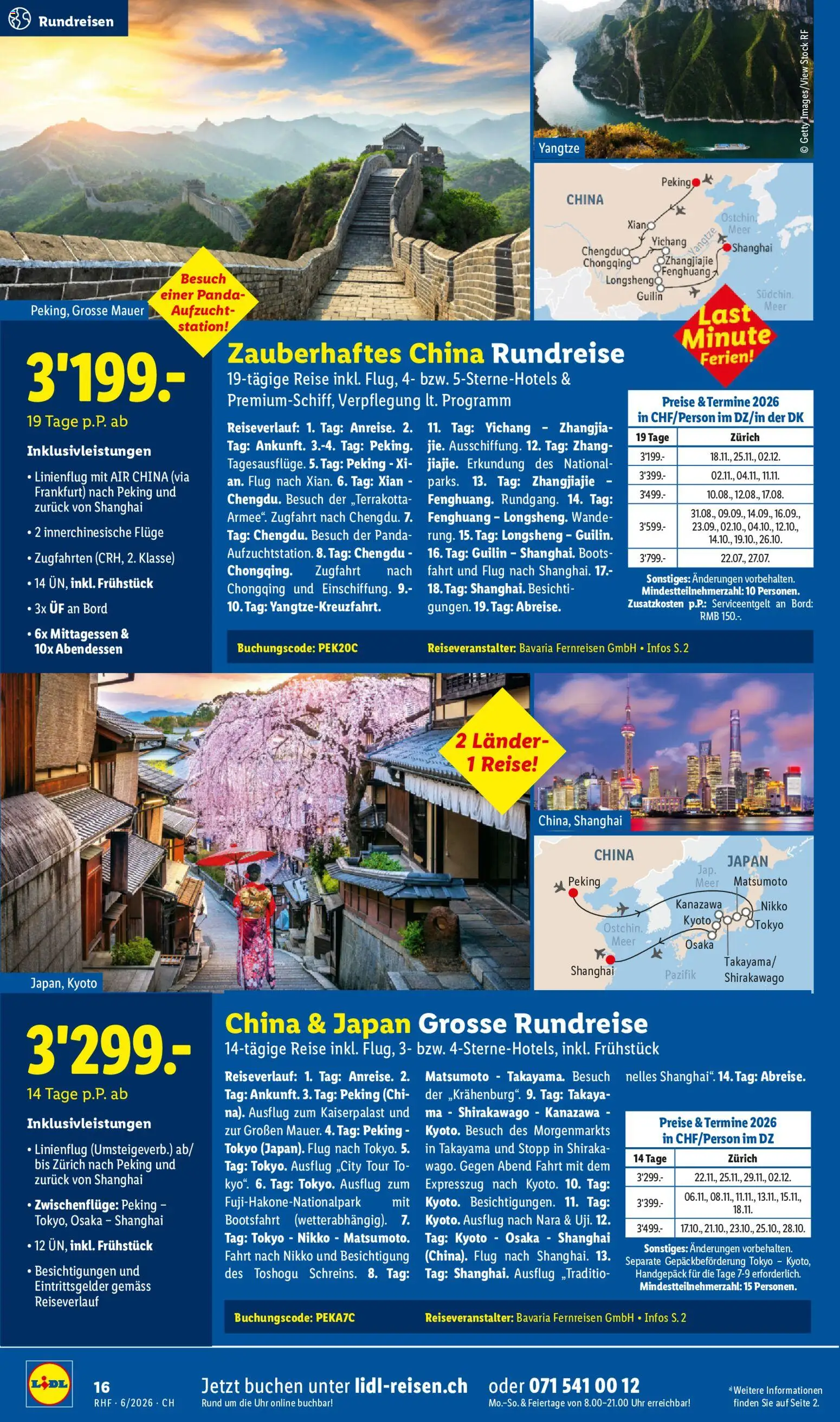 Lidl Aktionen Reisen – gültig ab 30.05.2026 | Seite: 16