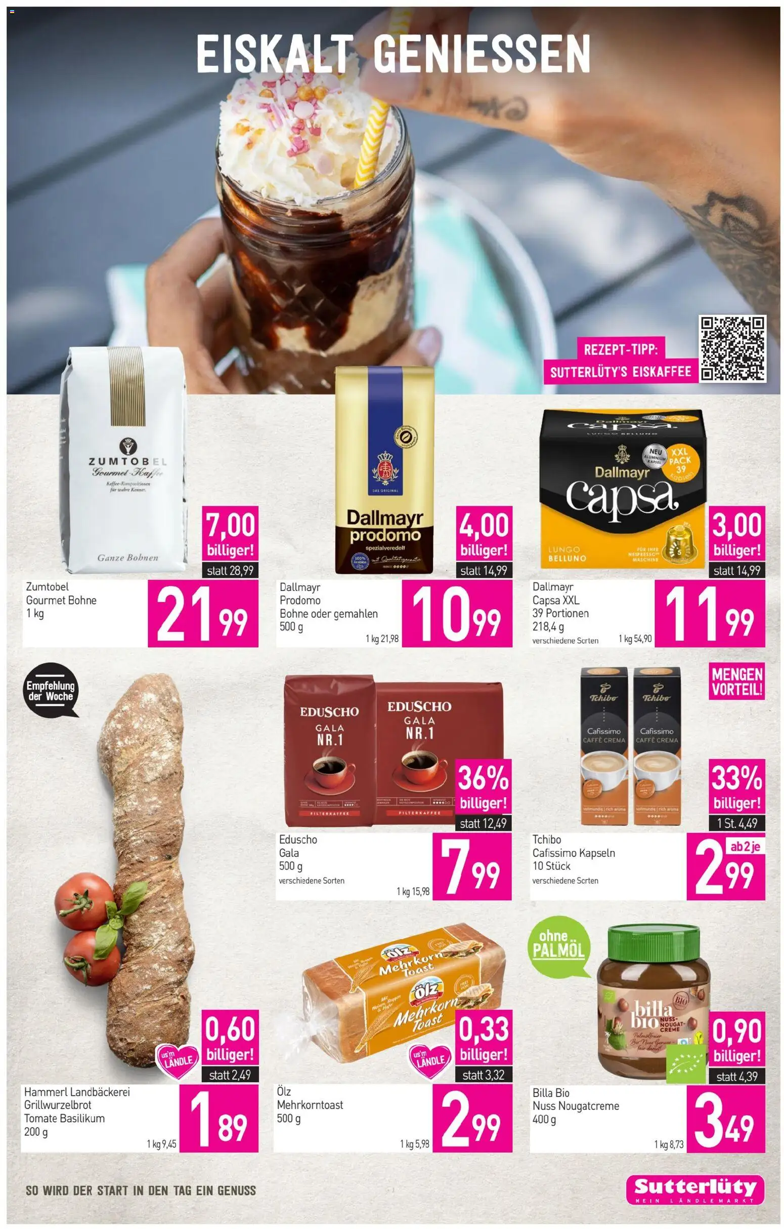 Sutterlüty Flugblatt gültig ab 06.08.2026 | Seite: 9 | Produkte: Kaffee