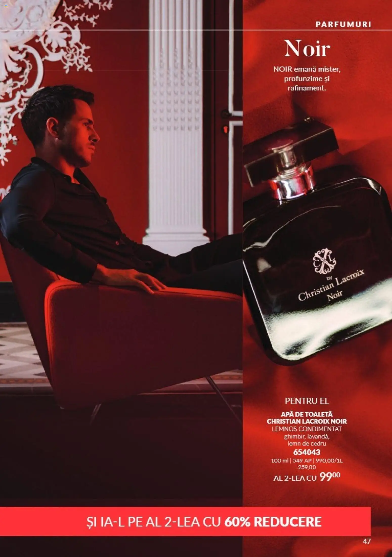 Noul catalog Avon – valabil de la 01.11.2026 | Pagină: 47 | Produse: Toaletă, Apă de toaletă, Apă