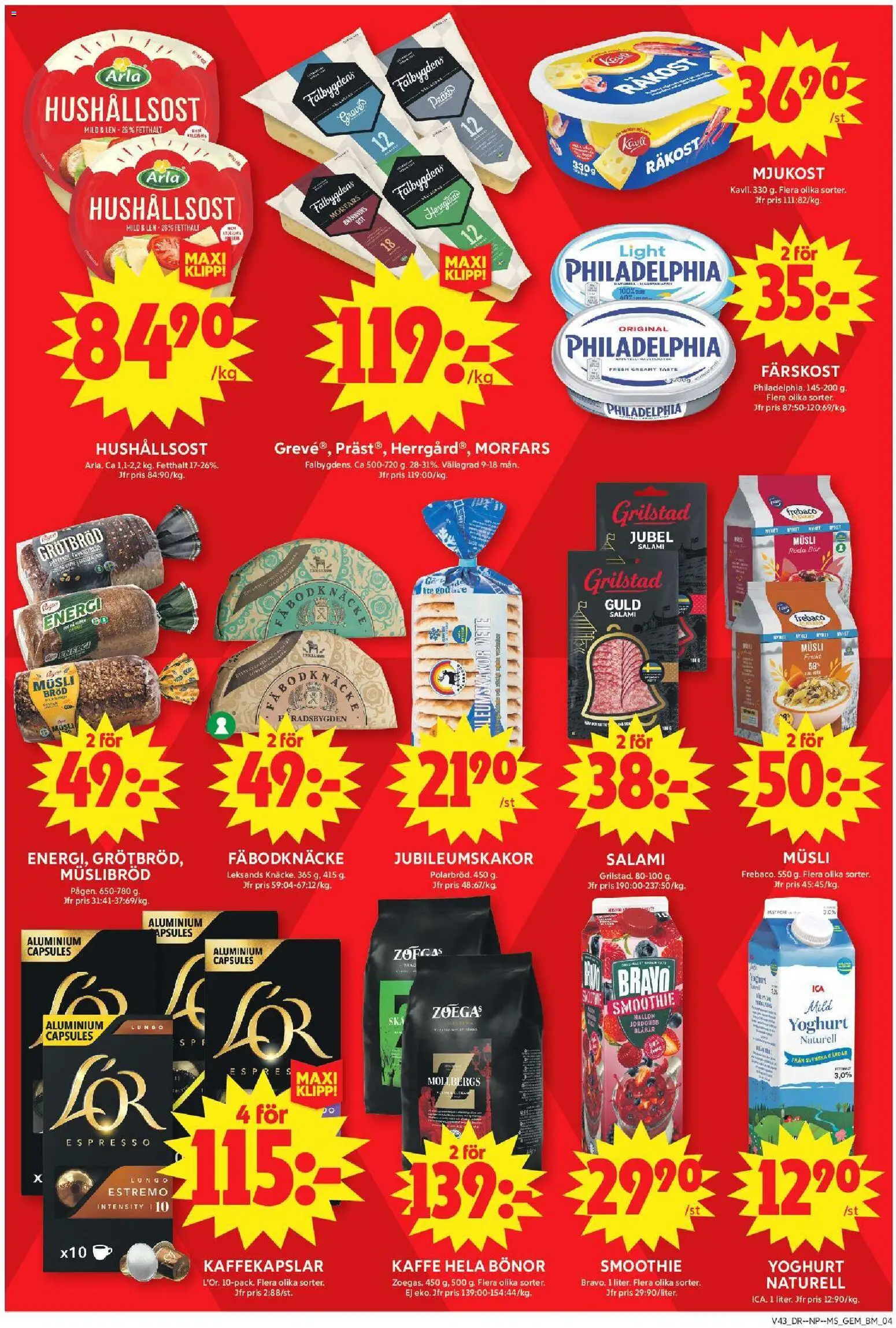 ICA Maxi reklamblad aktuell från 19/10/2026 | Sida: 4