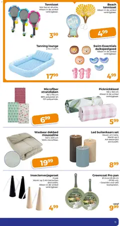 Trekpleister folder - Voorbeeld van een folder van Trekpleister, geldig van 12.05.2026 | Pagina: 11 | Producten: Dekbed, Pan, Bal