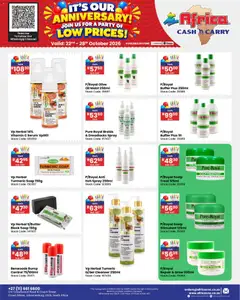 Africa Cash & Carry specials catalogue – valid from 22/10/2026 | Page: 133