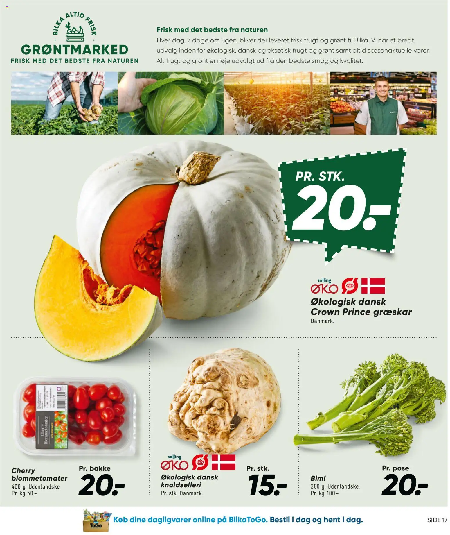 Bilka tilbudsavis – gyldig fra 23/10/2026 | Side: 24 | Produkter: Dagligvarer, Græskar, Cherry