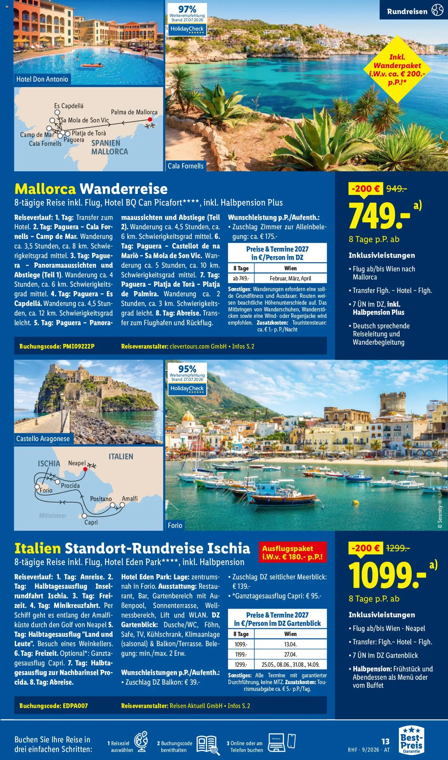 Lidl September Reise - Highlights gültig ab 31.08.2026 | Seite: 13 | Produkte: Telefon, Klimaanlage