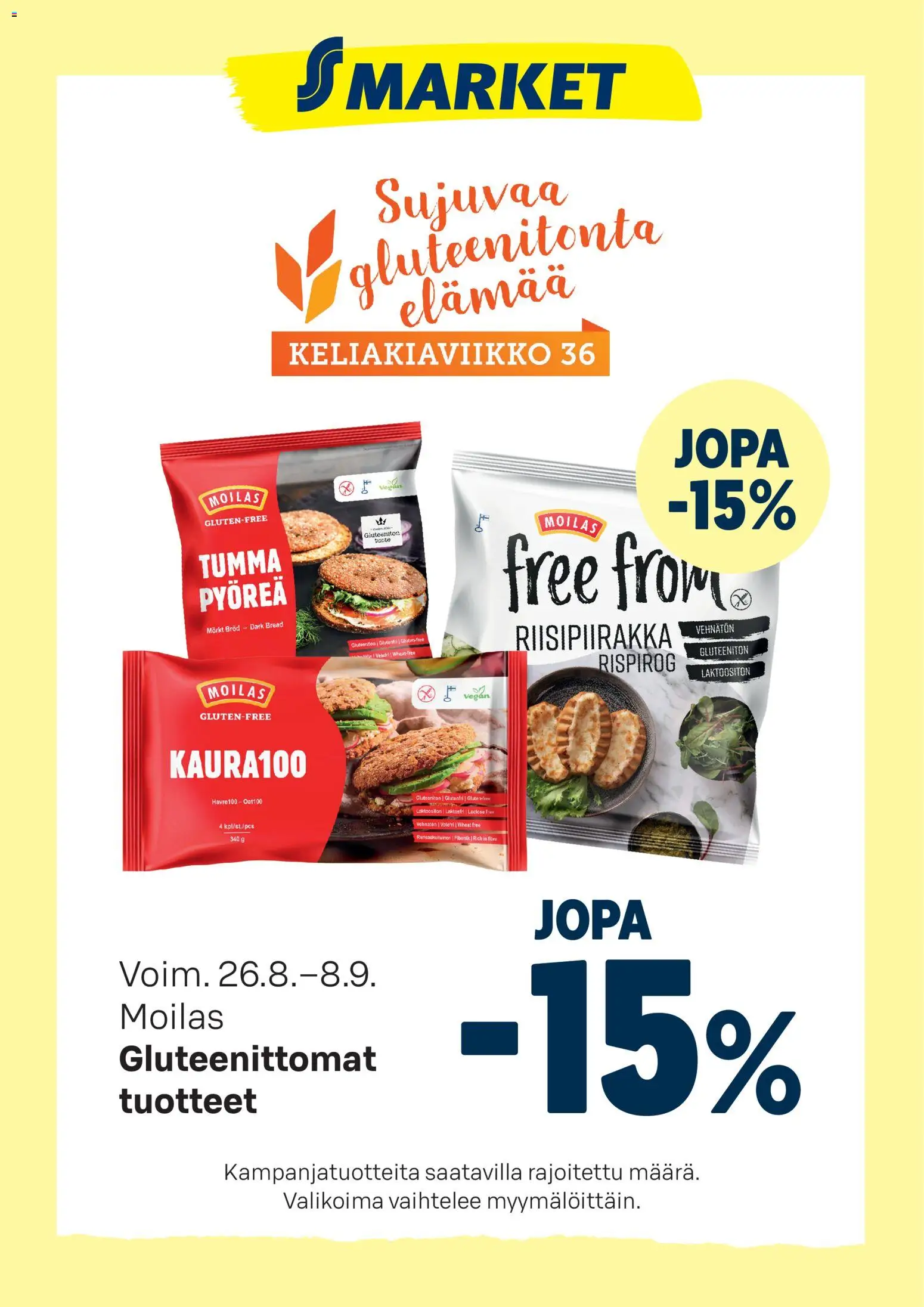 S-market - Moilas – voimassa 26/08/2026 alkaen | Sivu: 1