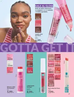 Vista previa Bálsamo Labial Get Hydrated, Fresa válido desde el 01/07/2026 | Página: 67 | Productos: Brillo de labios, Τυρόπιτα, Bálsamo labial