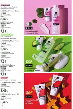 Pré-visualização Catálogo Avon Campanha 7 válido de 01/07/2026 | Página: 118 | Produtos: Agua, Toner, Açafrão, Creme