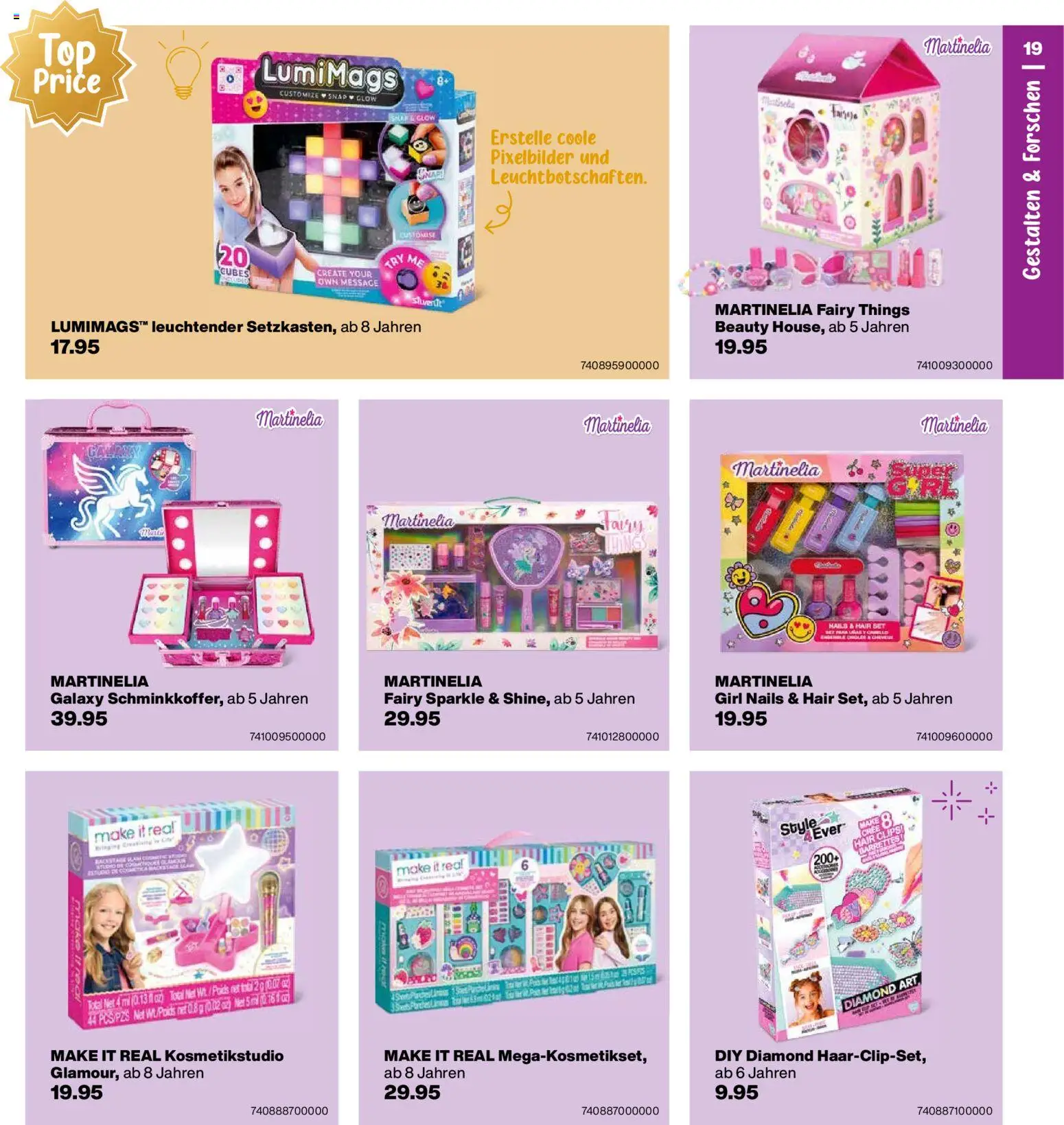 Migros aktionen Spielwaren-Geschenkbuch – gültig ab 14.10.2026 | Seite: 19
