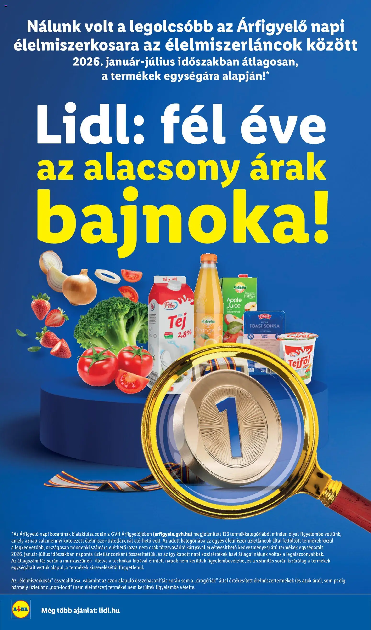 Lidl akciós ujság - amely érvényes a következő dátumtól: 2026.08.13. | Oldal: 2 | Termékek: Solevita, Sonka, Tej, Pilos