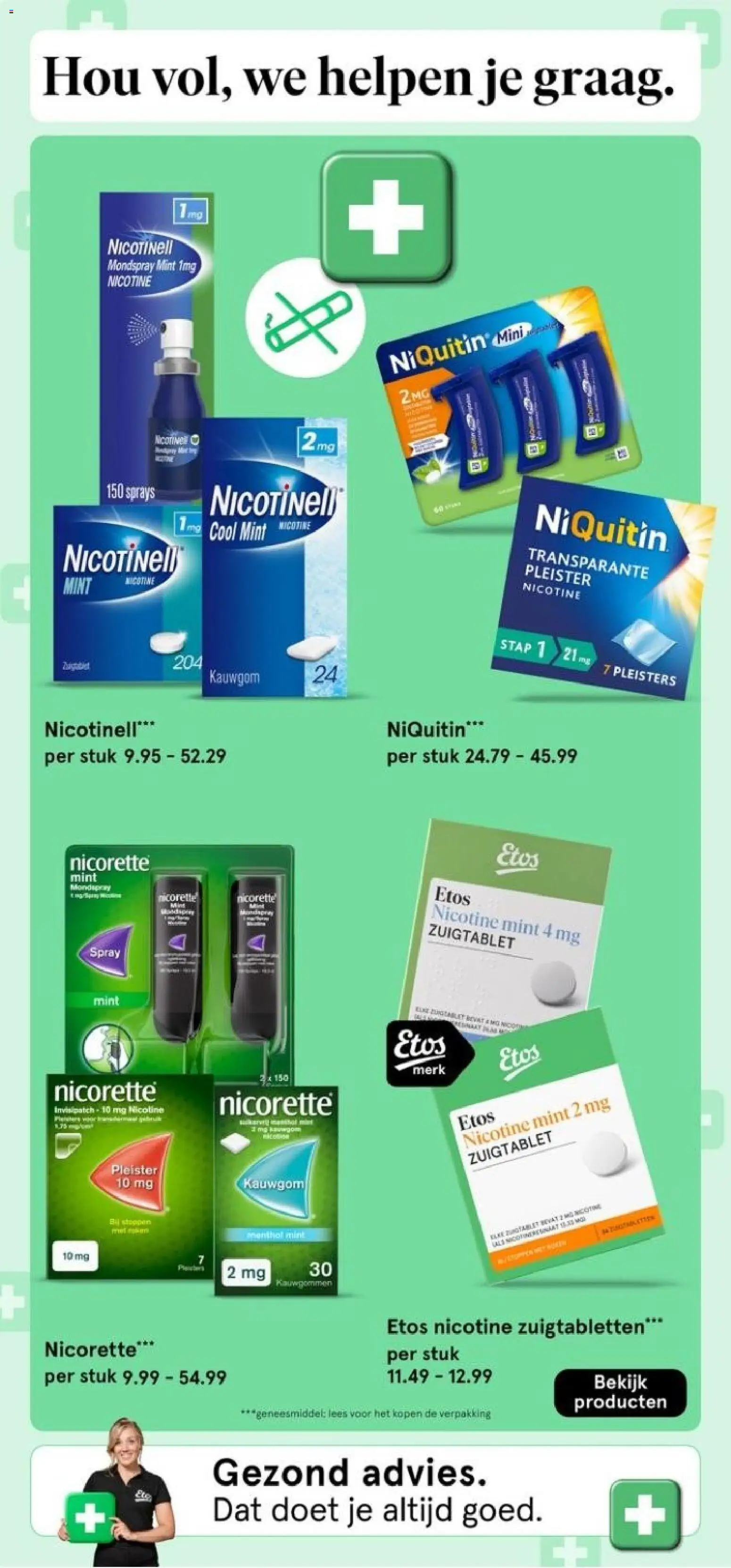 {H1} | Pagina: 68 | Producten: Kauwgom, Pleister, Zuigtabletten