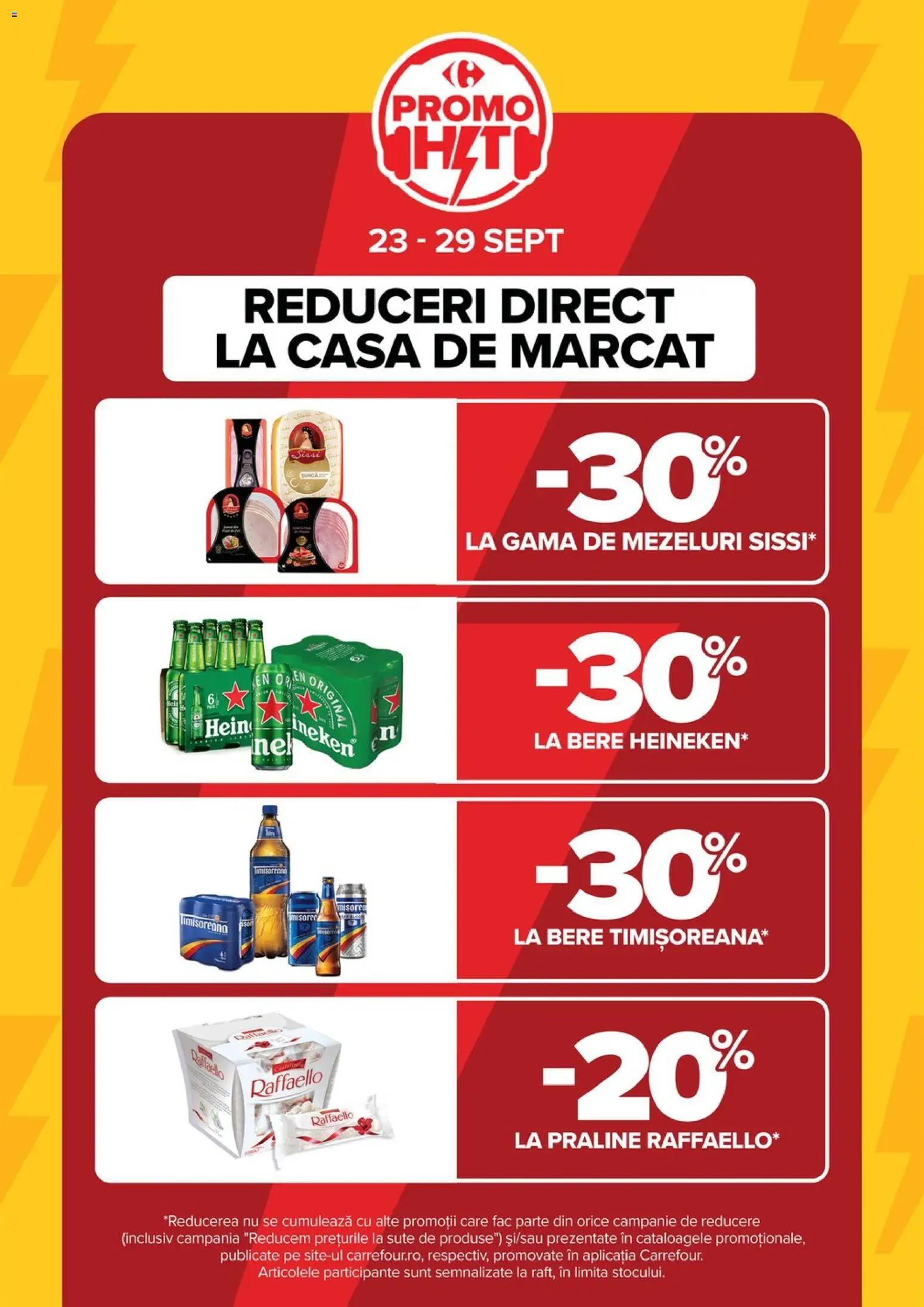 Noul catalog Carrefour – valabil de la 23.09.2026 | Pagină: 14 | Produse: Praline, Bere