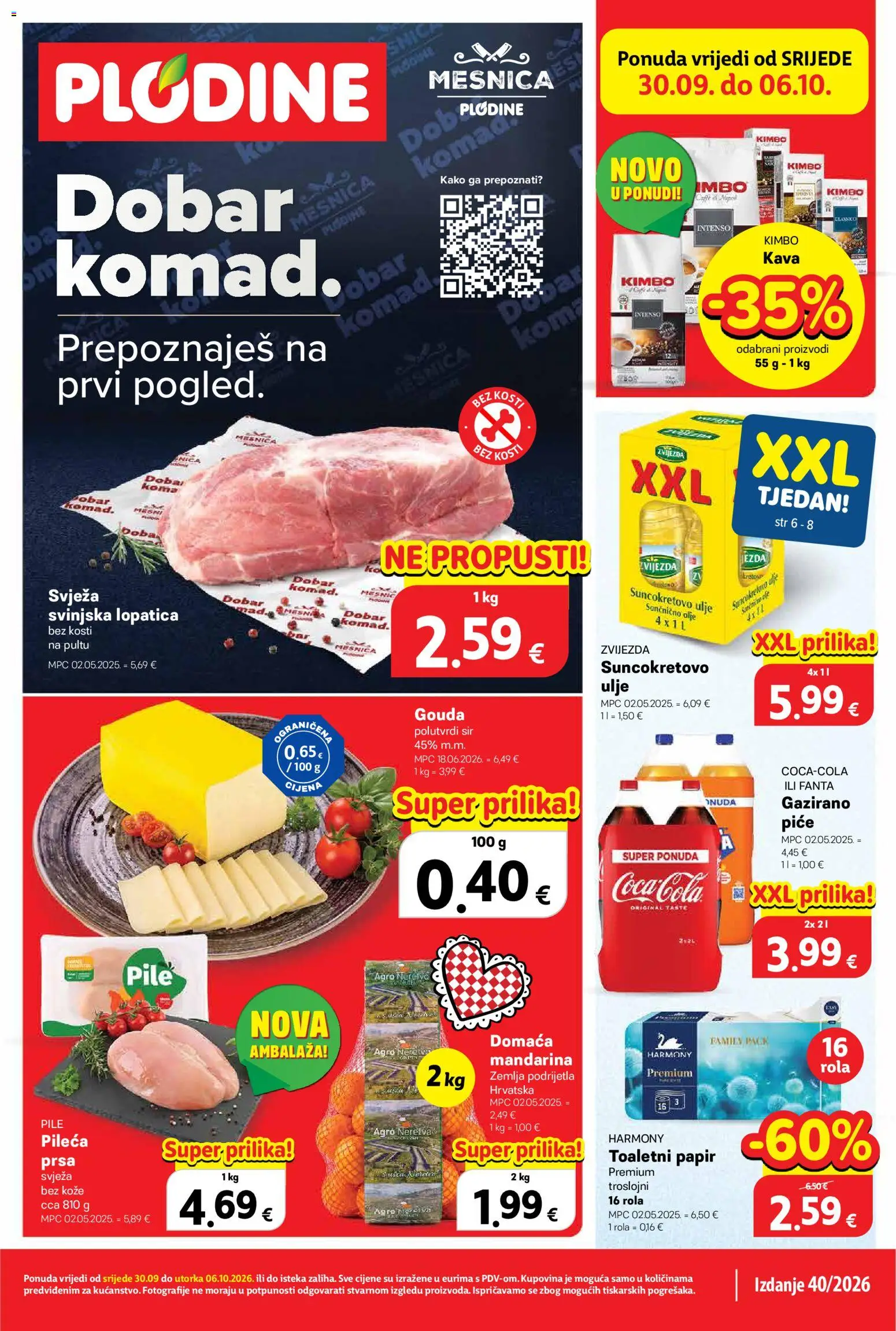 Plodine katalog | vrijedi od 30.09.2026 | Stranica: 1