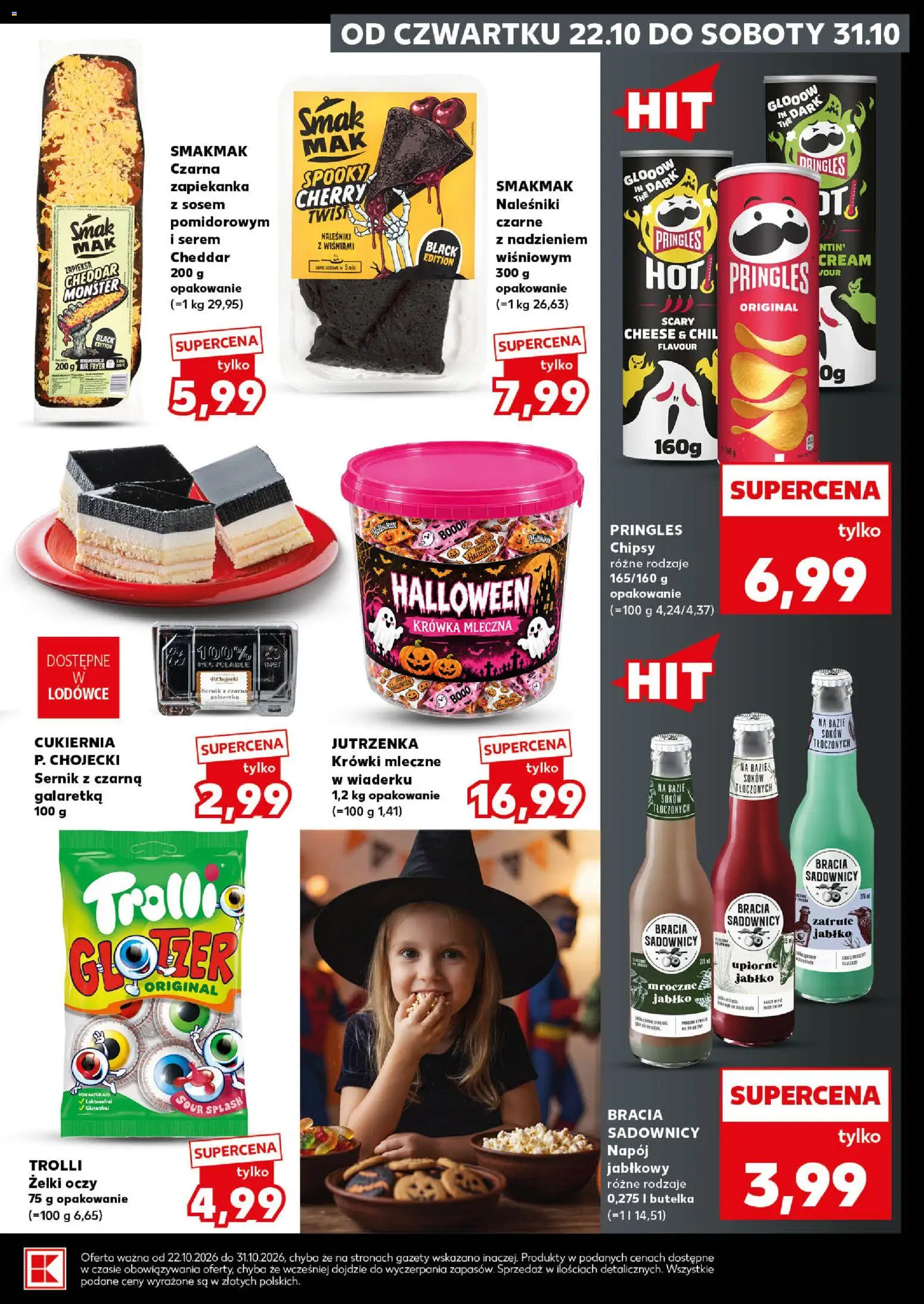 Kaufland Polsko leták - Złap okazje od 22.10.2026 | Strana: 11 | Produkty: Monster, Pringles, Chipsy, Cheddar