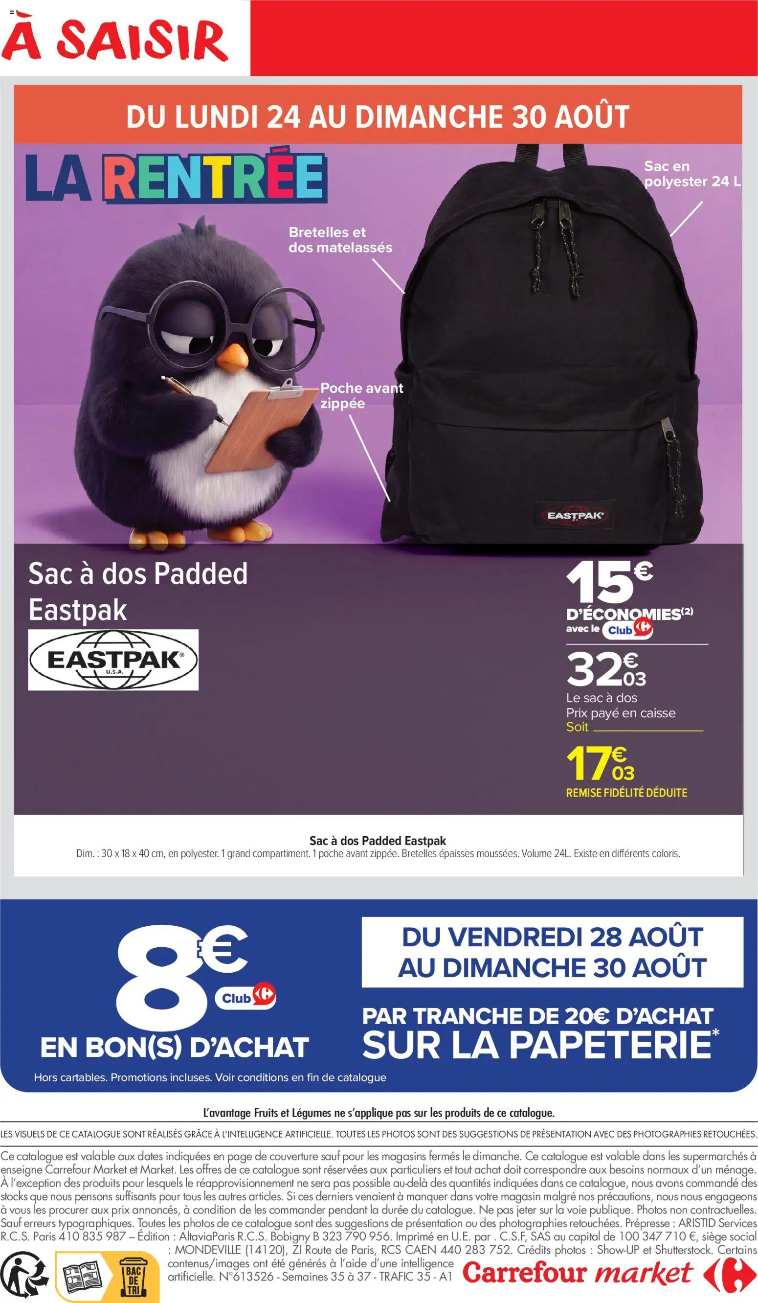 {H1} | Page: 3 | Produits: Sac, Fruits, Couverture, Sac à dos