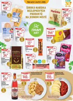 Náhled letáku Globus leták od 06.05.2026 | Strana: 17 | Produkty: Marlenka bez lepku, Bezlepkové pivo, Protein, Marlenka