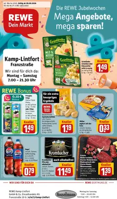 Rewe Prospekt Kamp-Lintfort ab 28.09.2026 gültig