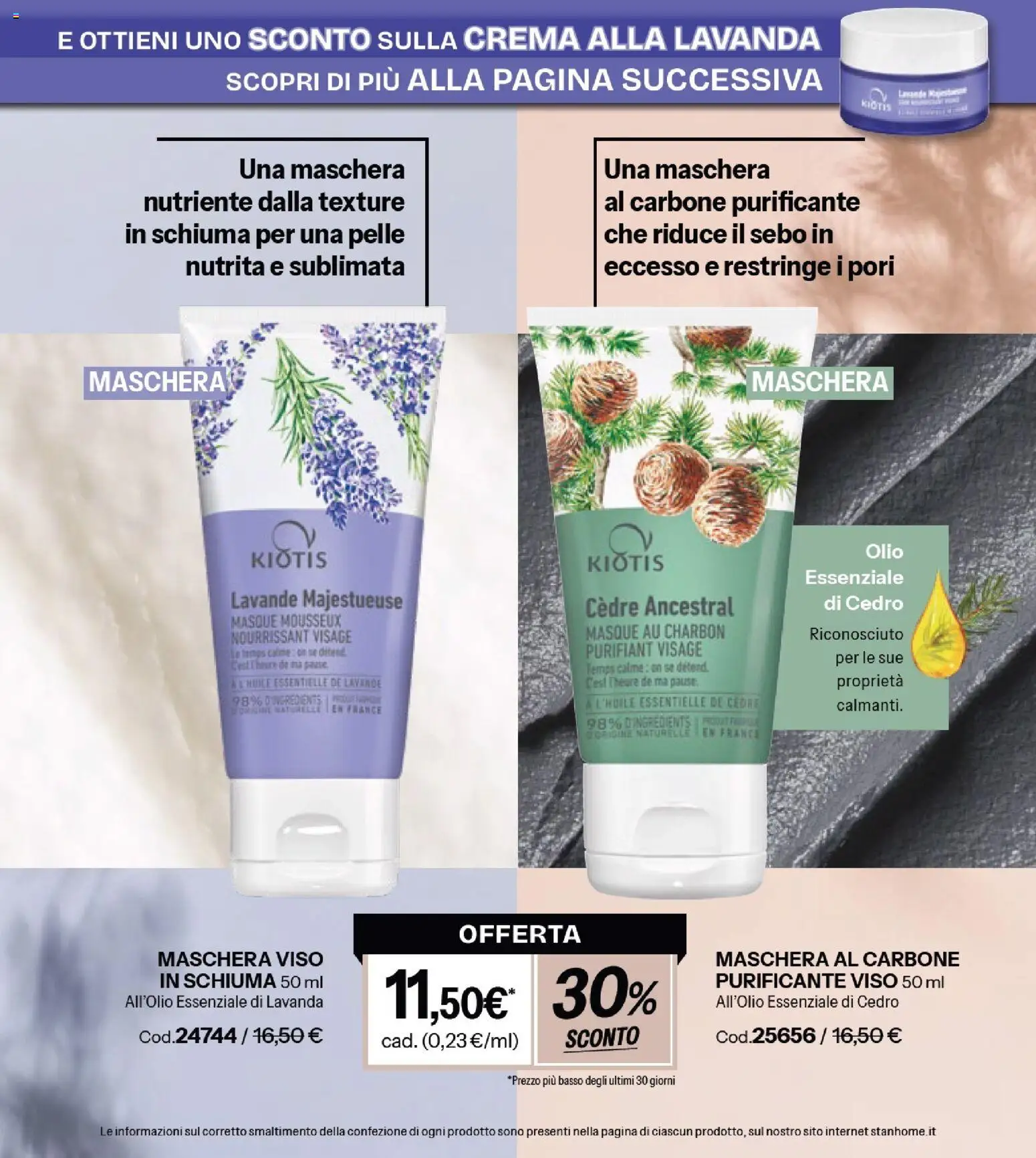 Volantino Stanhome del 21.04.2026 | Pagina: 67 | Prodotti: Crema, Maschera, Maschera viso, Olio