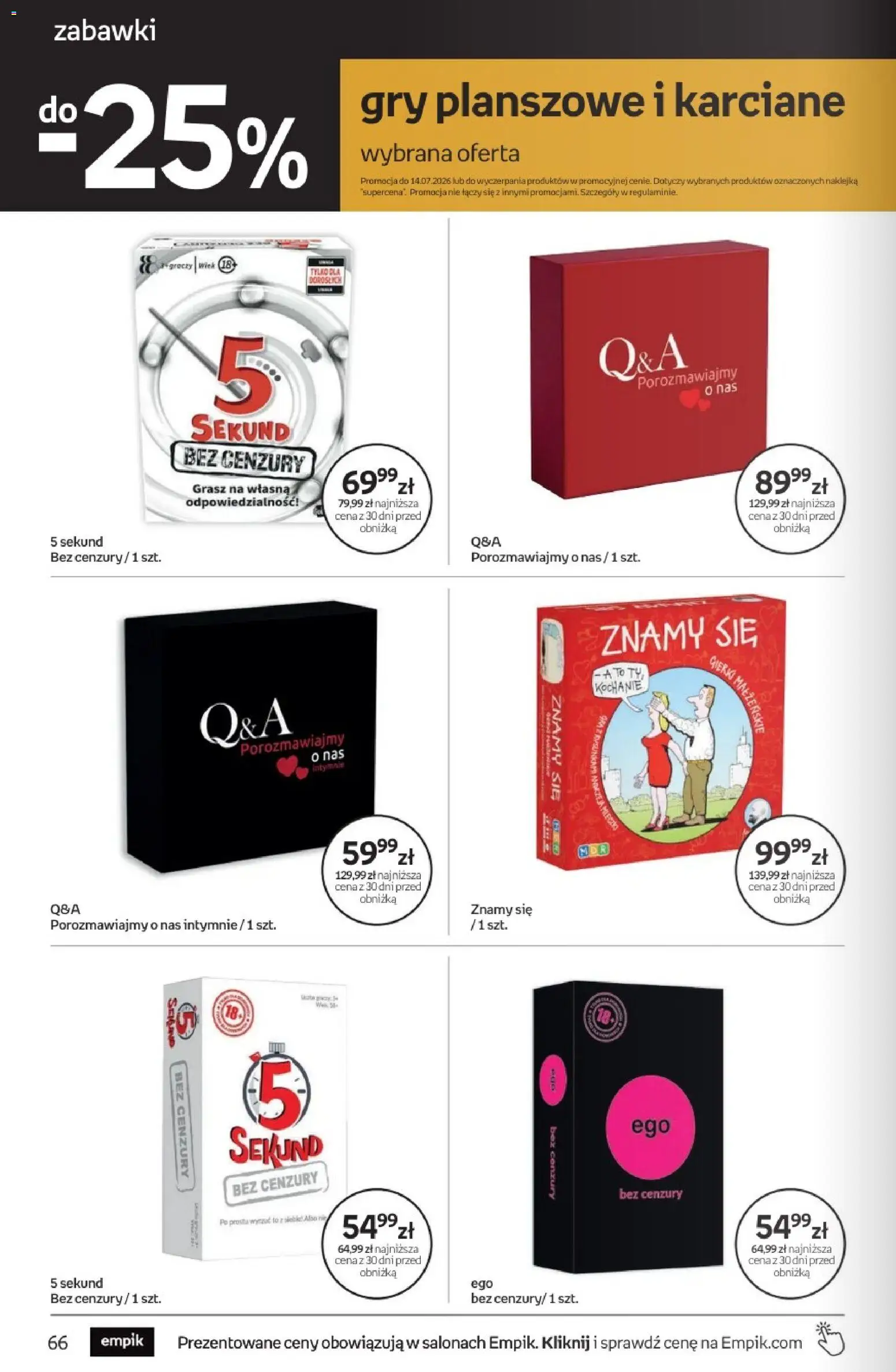 Empik promocje od 01.07.2026 | Strona: 66