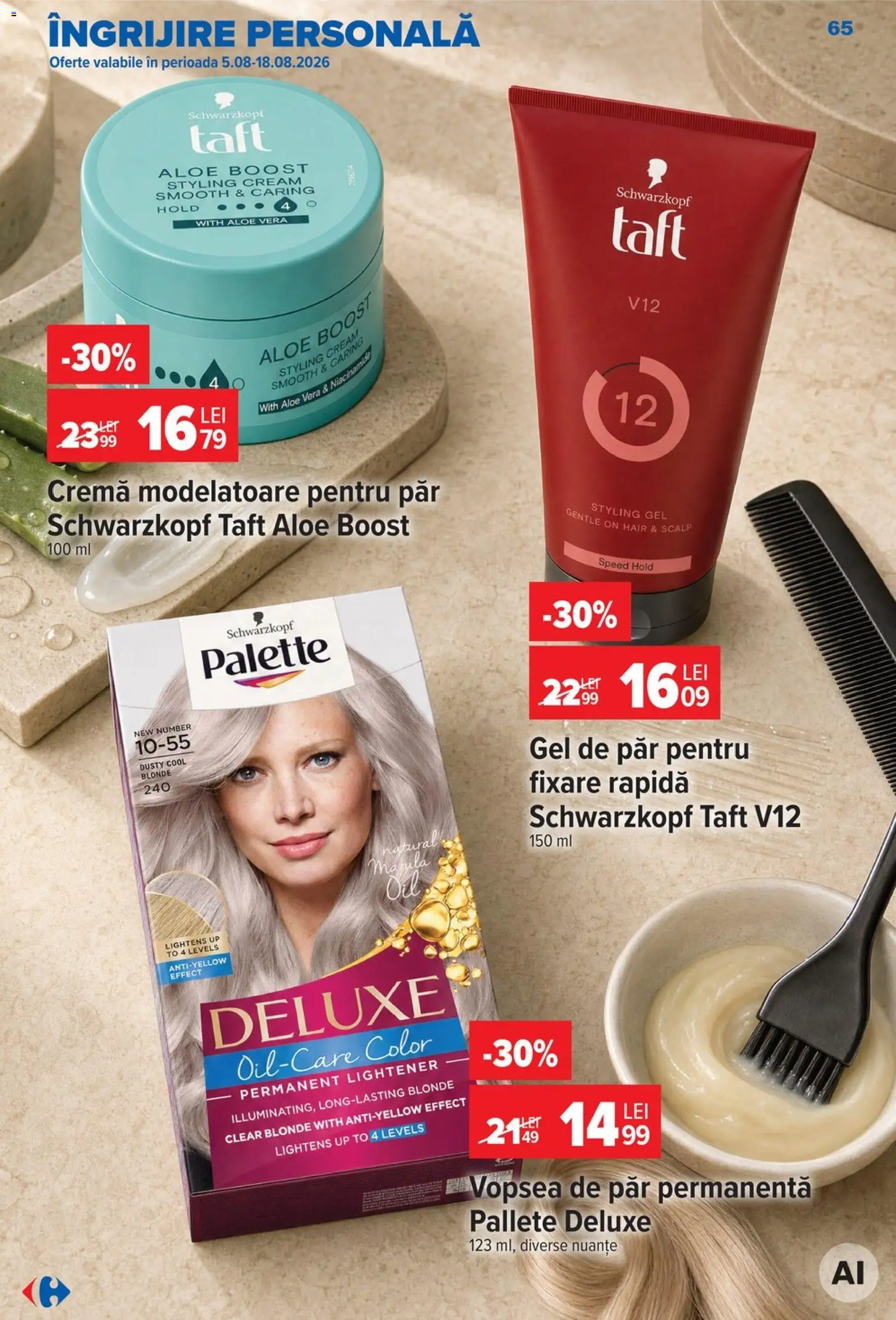 Noul catalog Carrefour – valabil de la 05.08.2026 | Pagină: 65