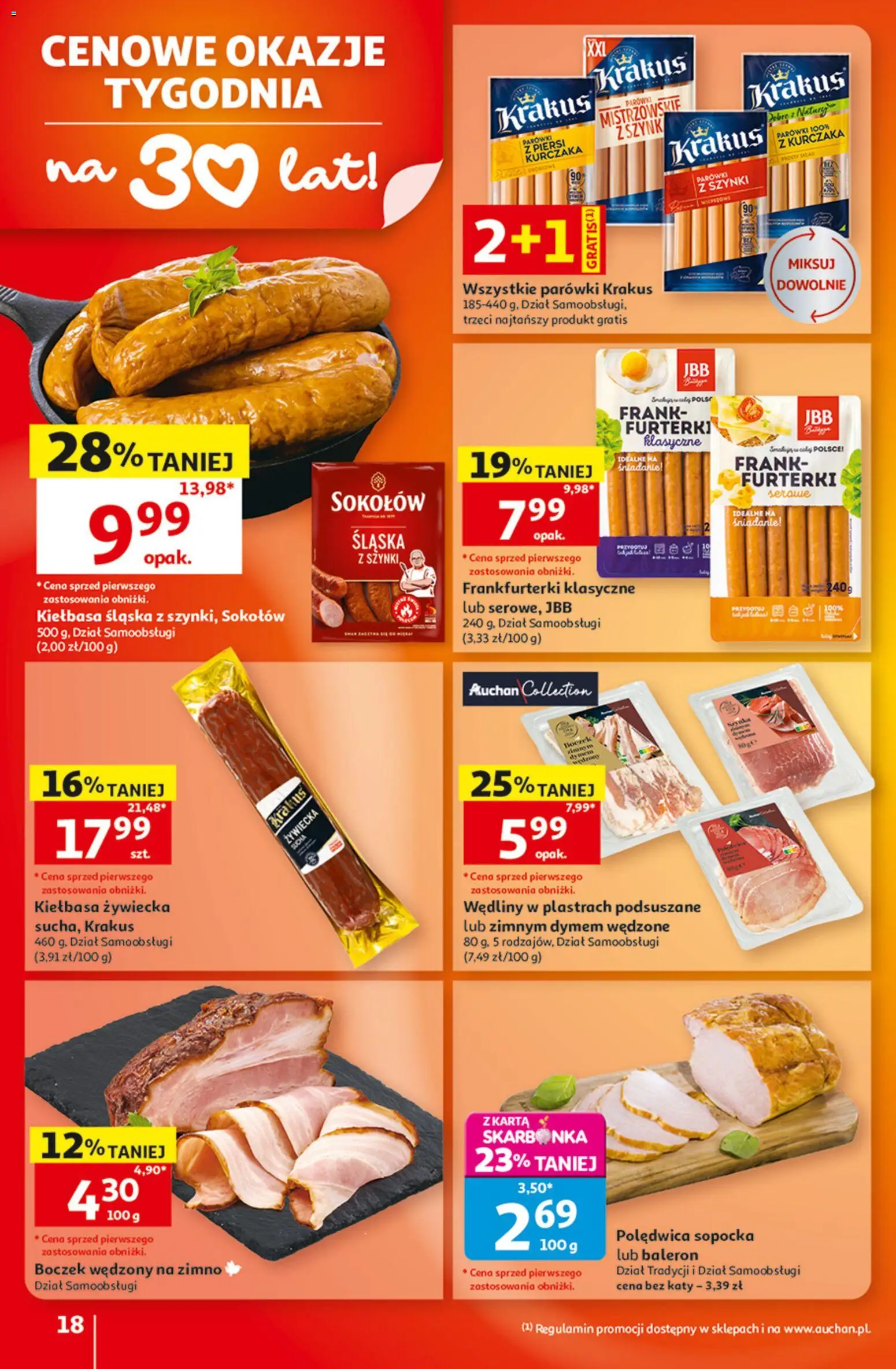 Auchan gazetka - 30 Lat Hipermarket od 17.09.2026 | Strona: 18