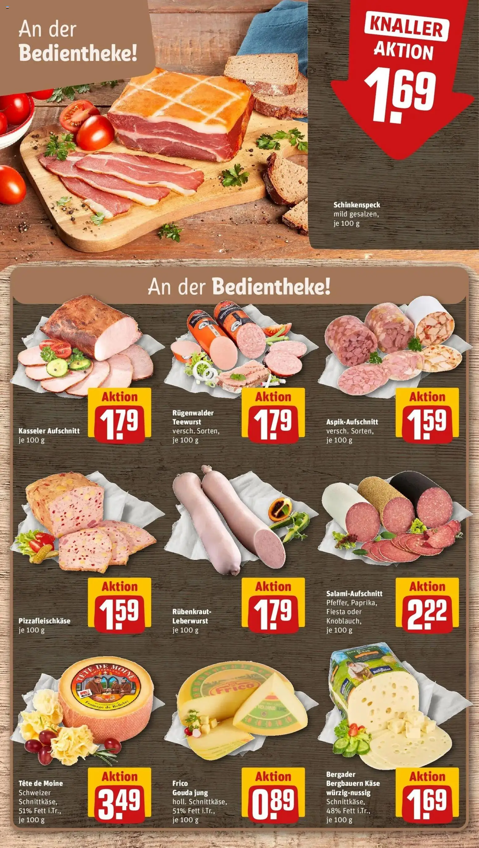 REWE Prospekt ab 21.09.2026 zum Blättern » Angebote | Seite: 15 | Produkte: Käse, Gouda
