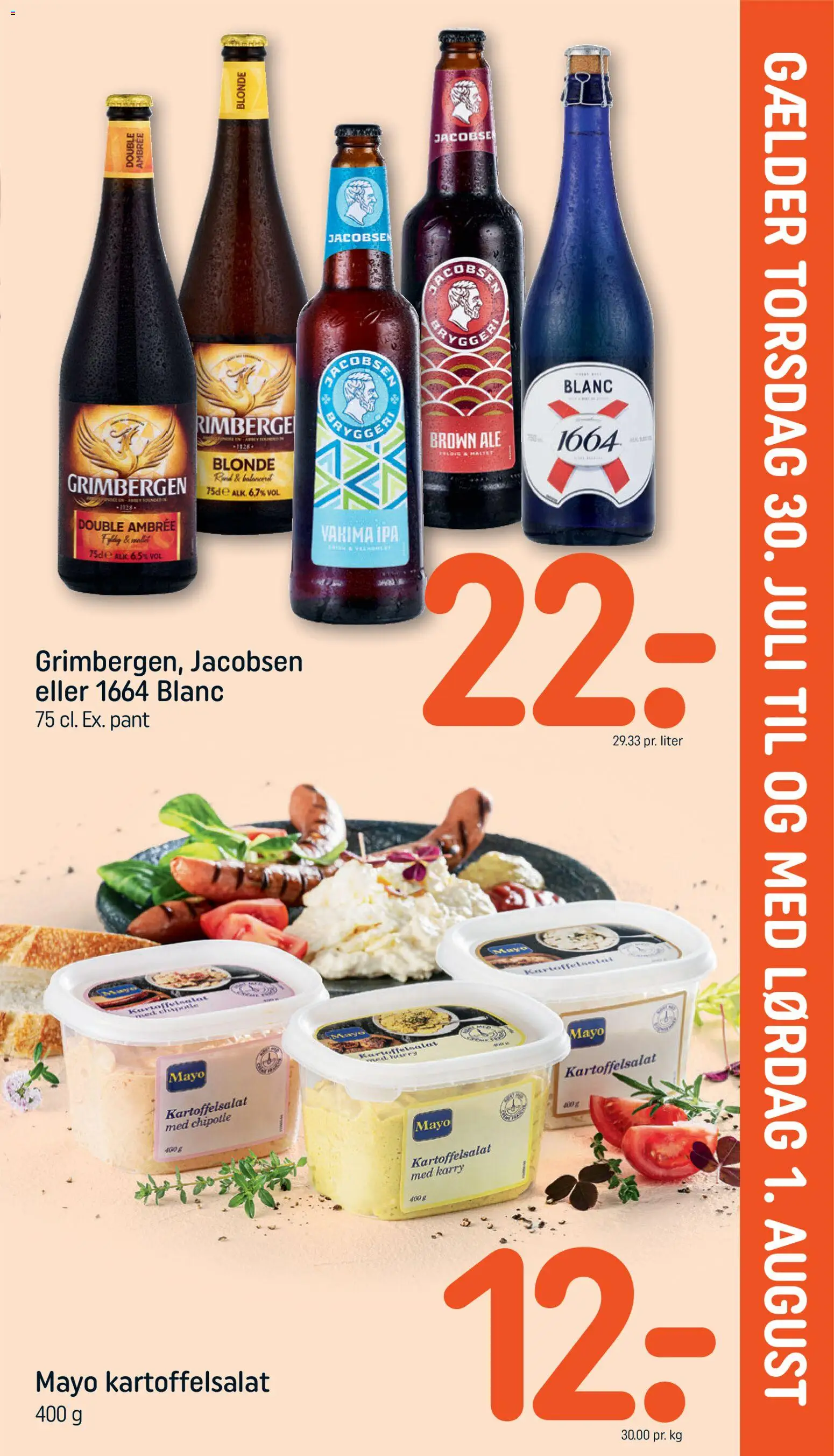 Rema 1000 tilbudsavis – gyldig fra 26/07/2026 | Side: 27 | Produkter: Karry, Kartoffelsalat