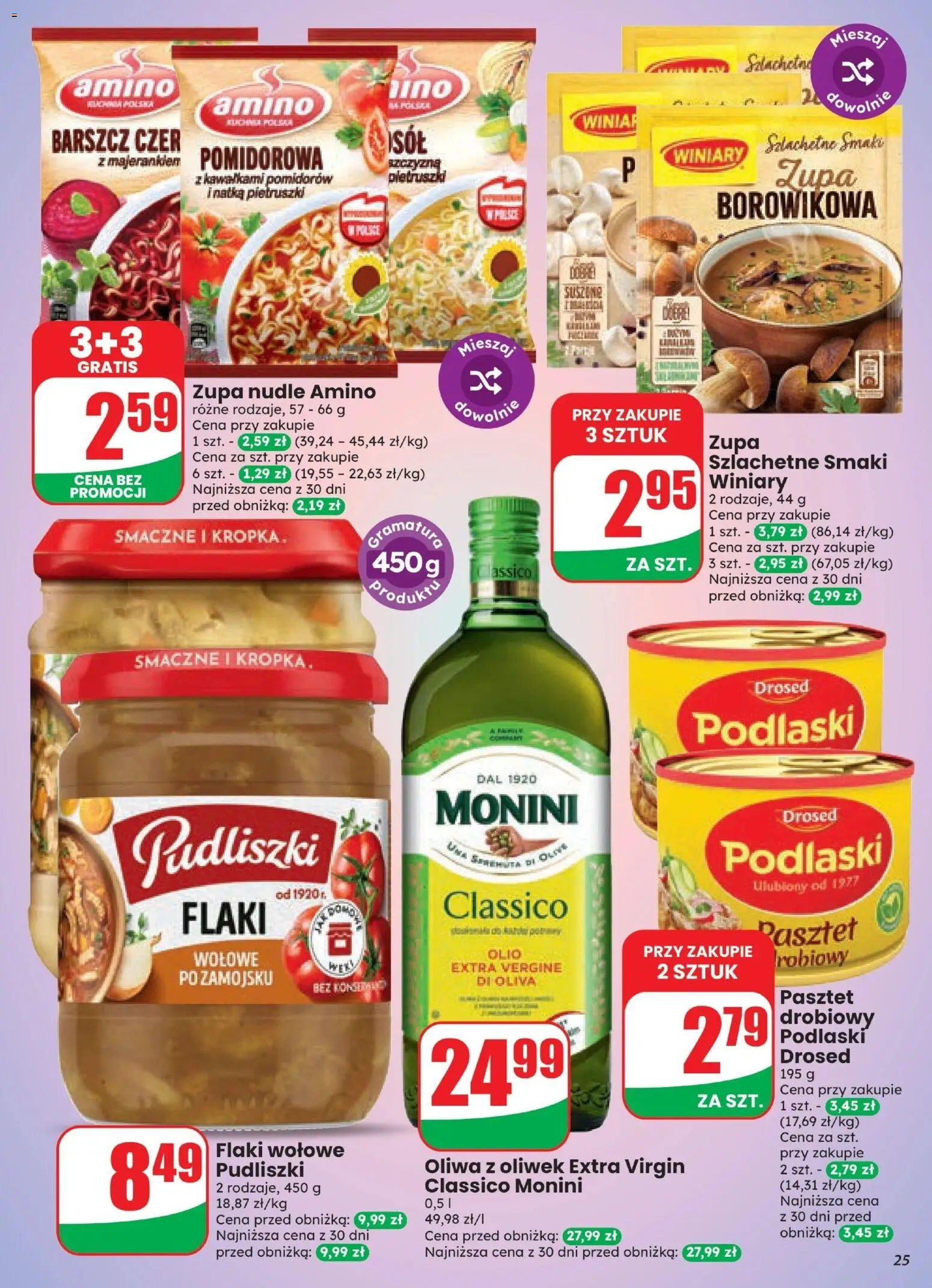 Dino gazetka od 07.10.2026 | Strona: 25 | Produkty: Barszcz, Flaki, Zupa, Flaki wołowe