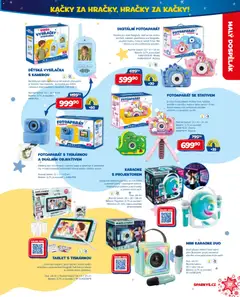 Náhled letáku Sparkys katalog Vánoce 2026 od 01.10.2026 | Strana: 37 | Produkty: Telefon, Fotoaparát, Hračky, Baterie