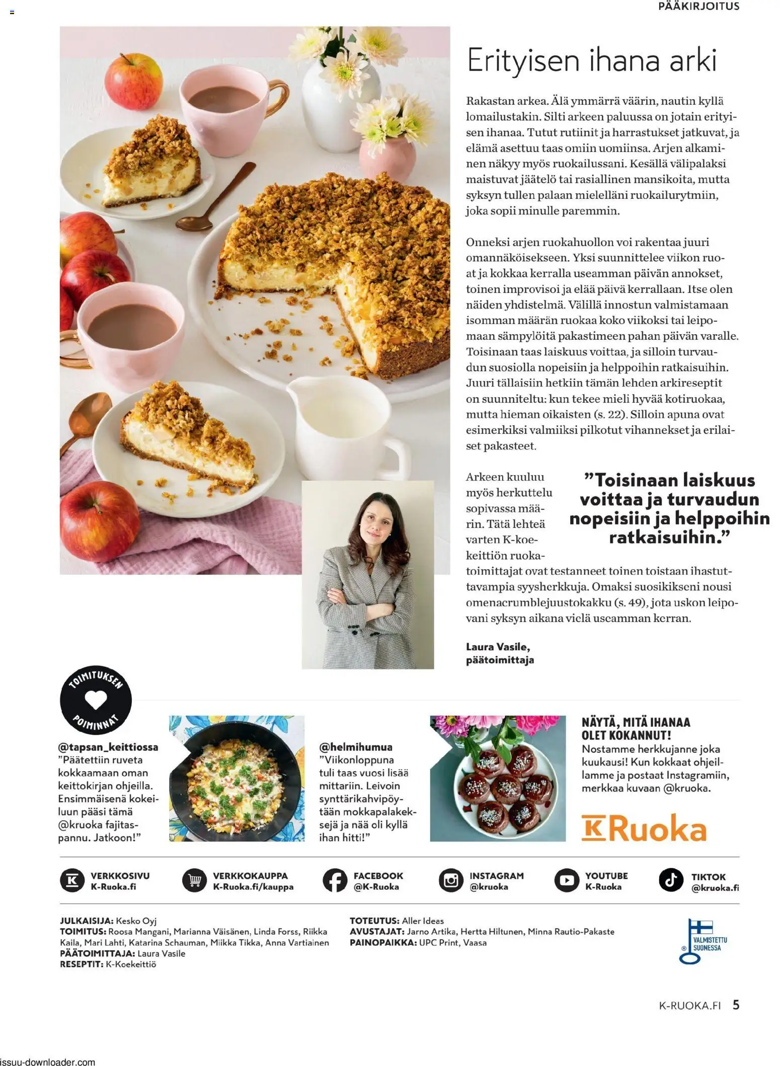 K-Citymarket - K-Ruoka – voimassa 26/08/2026 alkaen | Sivu: 5 | Tuotteet: Voi, Jäätelö