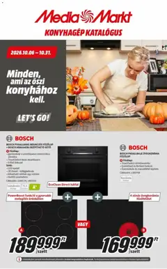 Media Markt akciós újság - amely érvényes a következő dátumtól: 2026.10.06.