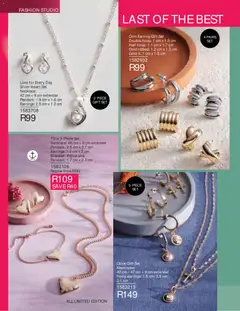 Avon specials catalogue – valid from 01/07/2026 | Page: 138 | Products: Earrings, Necklaces