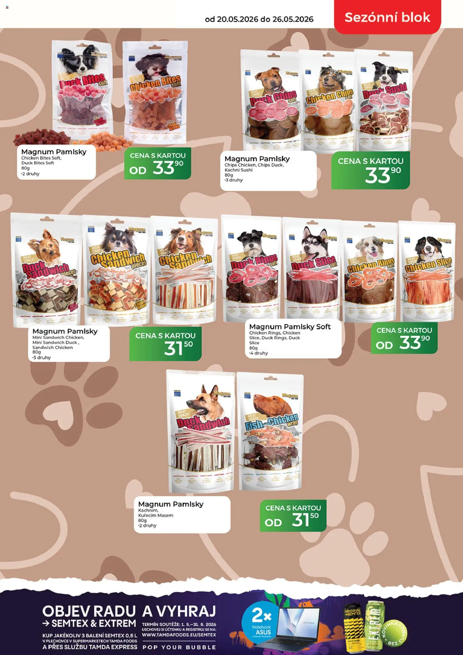 Tamda Foods leták od 20.05.2026 | Strana: 9 | Produkty: Notebook, Blok, Sushi, Magnum