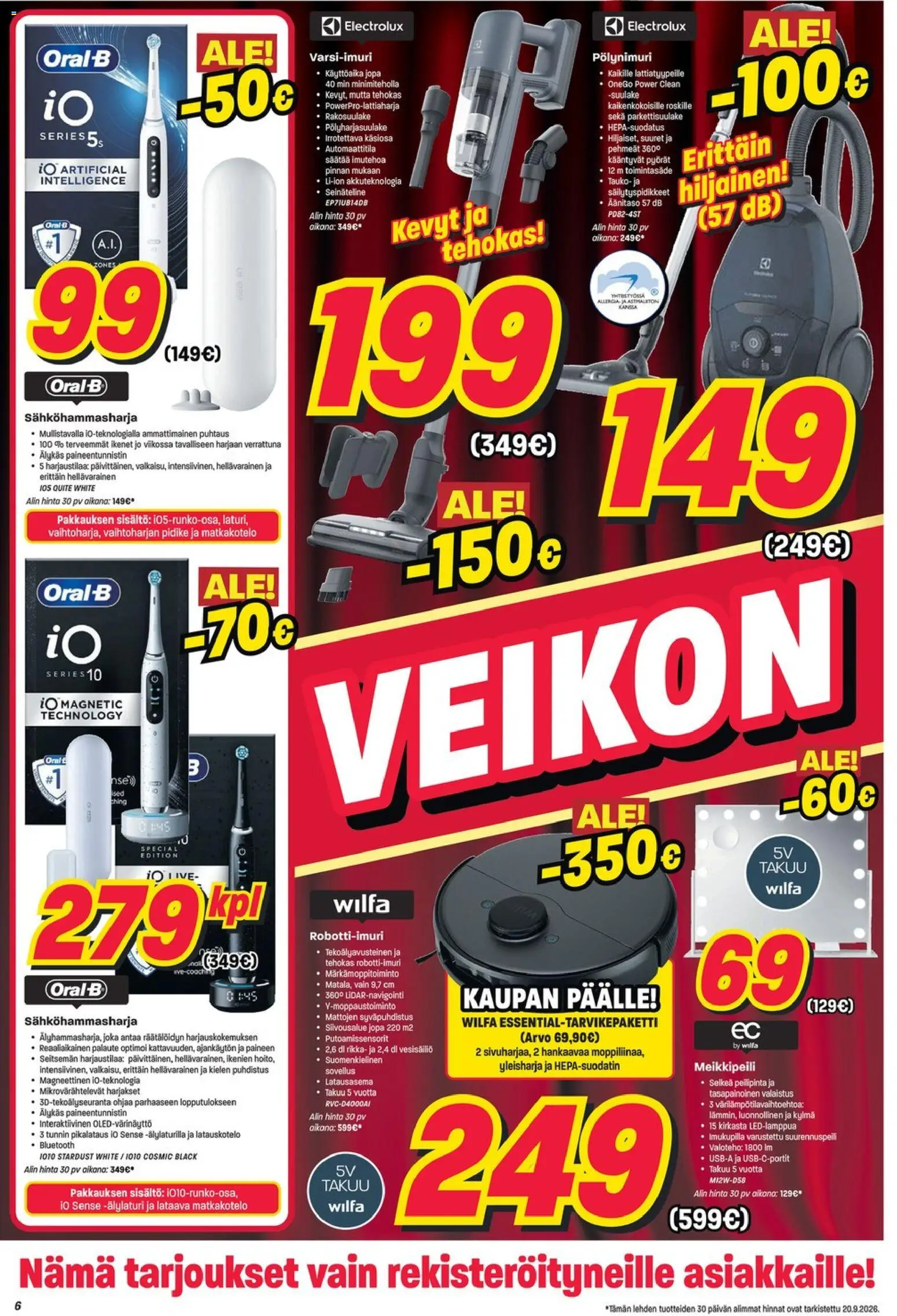 Veikon Kone tarjoukset – voimassa 21/09/2026 alkaen | Sivu: 6