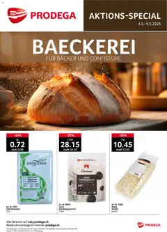 Prodega aktionen Bäckerei ab 04.05.2026 gültig