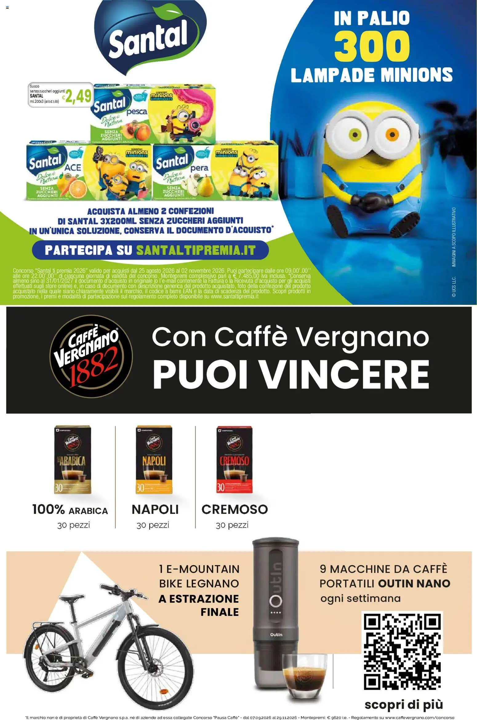 Volantino Famila del 17/09/2026 | Pagina: 8 | Prodotti: Caffè, Succo, Pera, Data