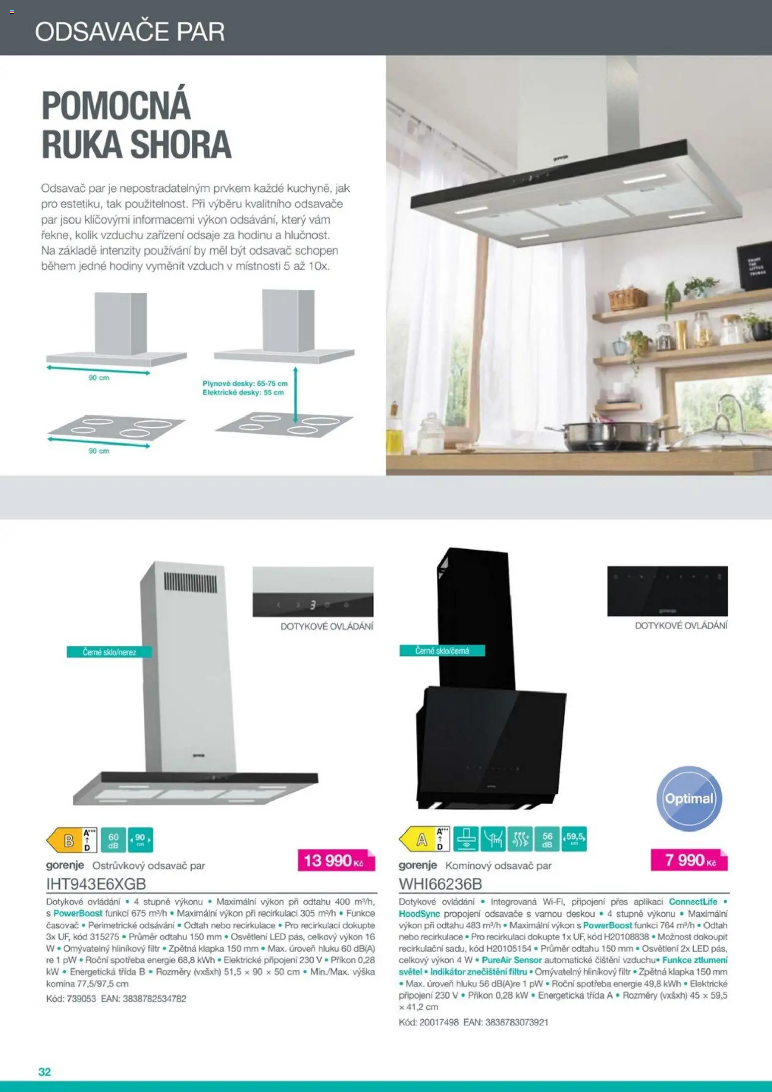 XXXLutz leták - Gorenje 2026 od 01.05.2026 | Strana: 32 | Produkty: Hodiny, Odsavač par, Desky, LED