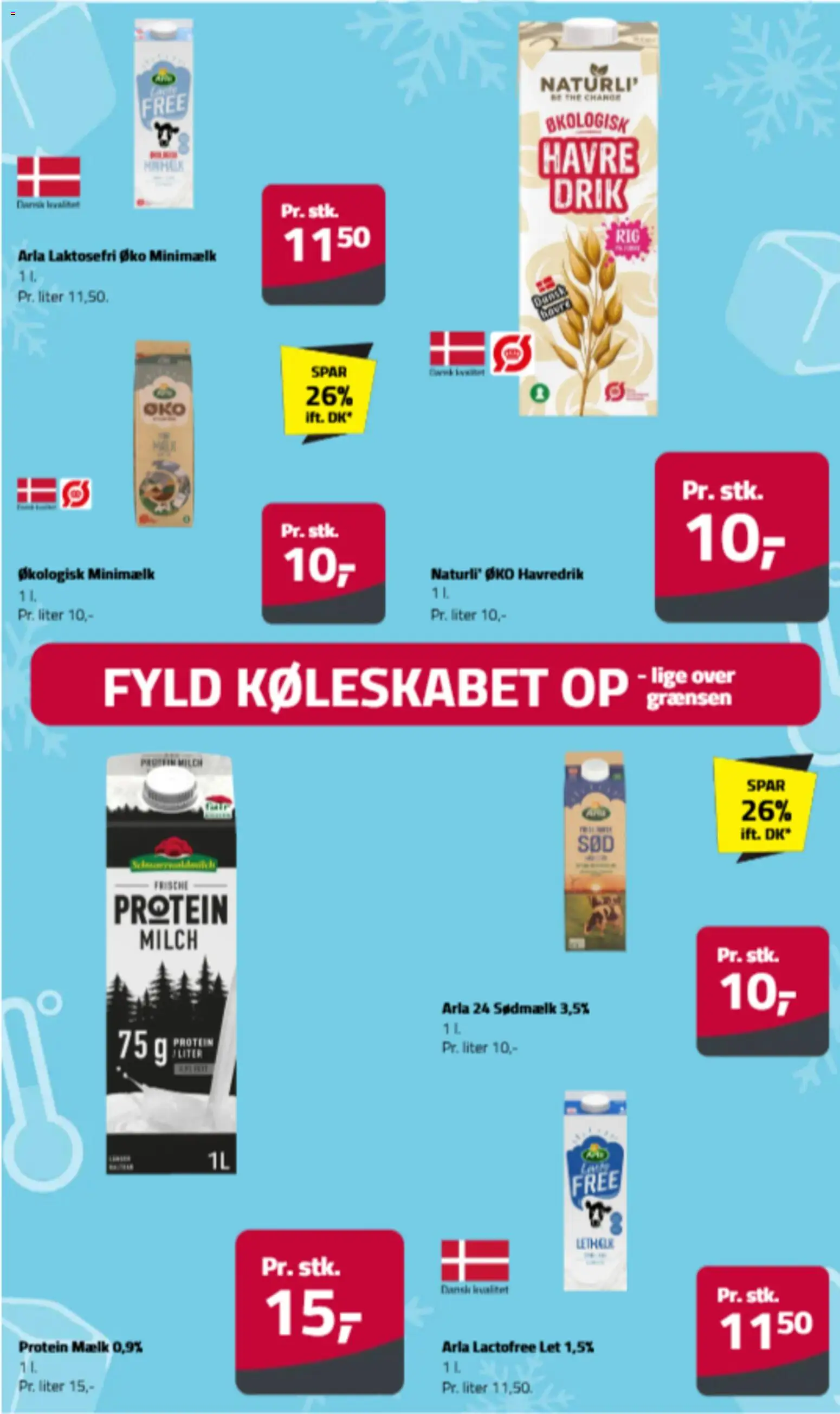 Fleggaard tilbudsavis – gyldig fra 26.05.2026 | Side: 19 | Produkter: Mælk, Havredrik