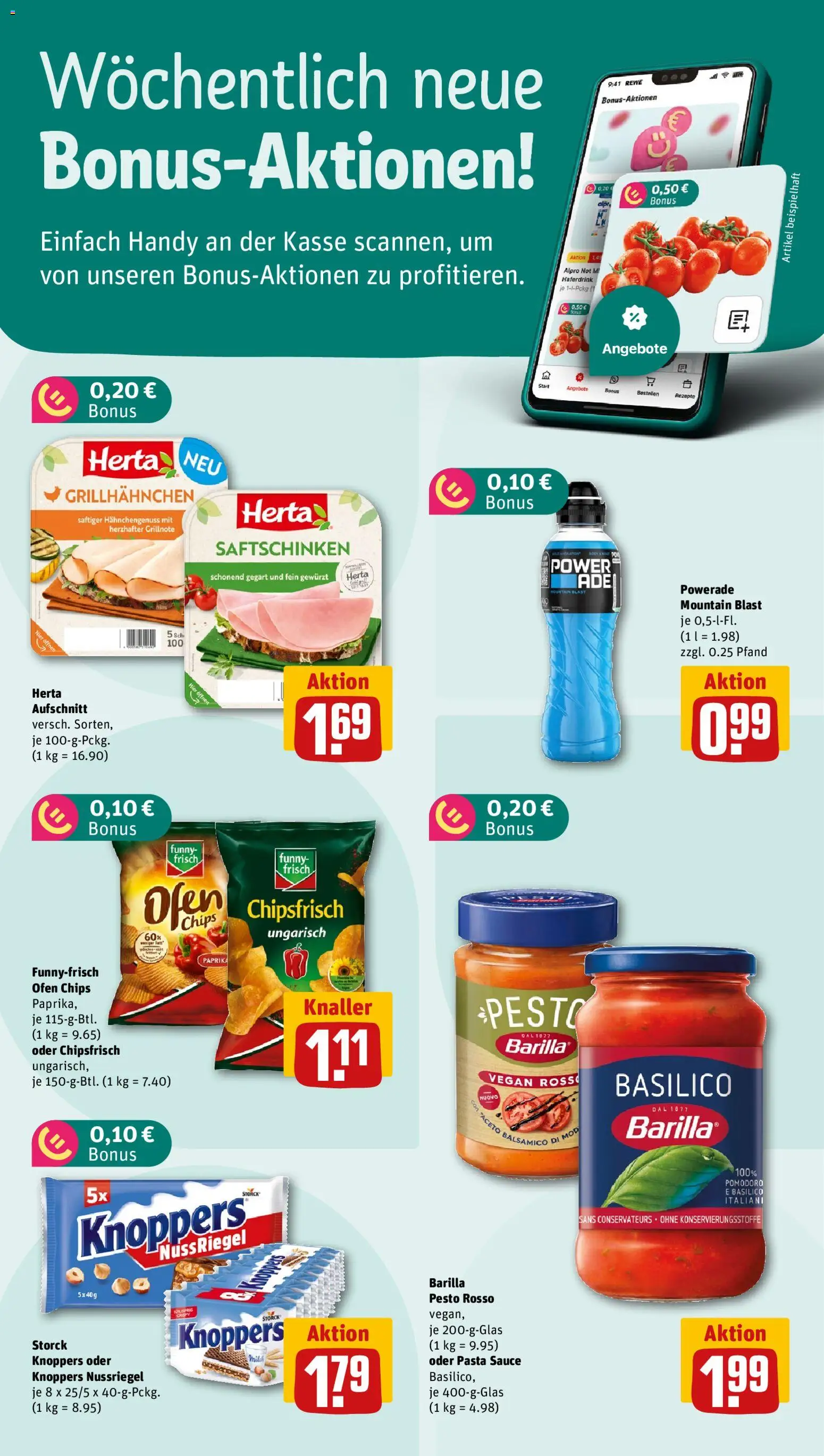 Rewe ihr Kaufpark Prospekt – gültig ab 31.08.2026 | Seite: 2 | Produkte: Funny frisch, Alpro, Knoppers, Chips