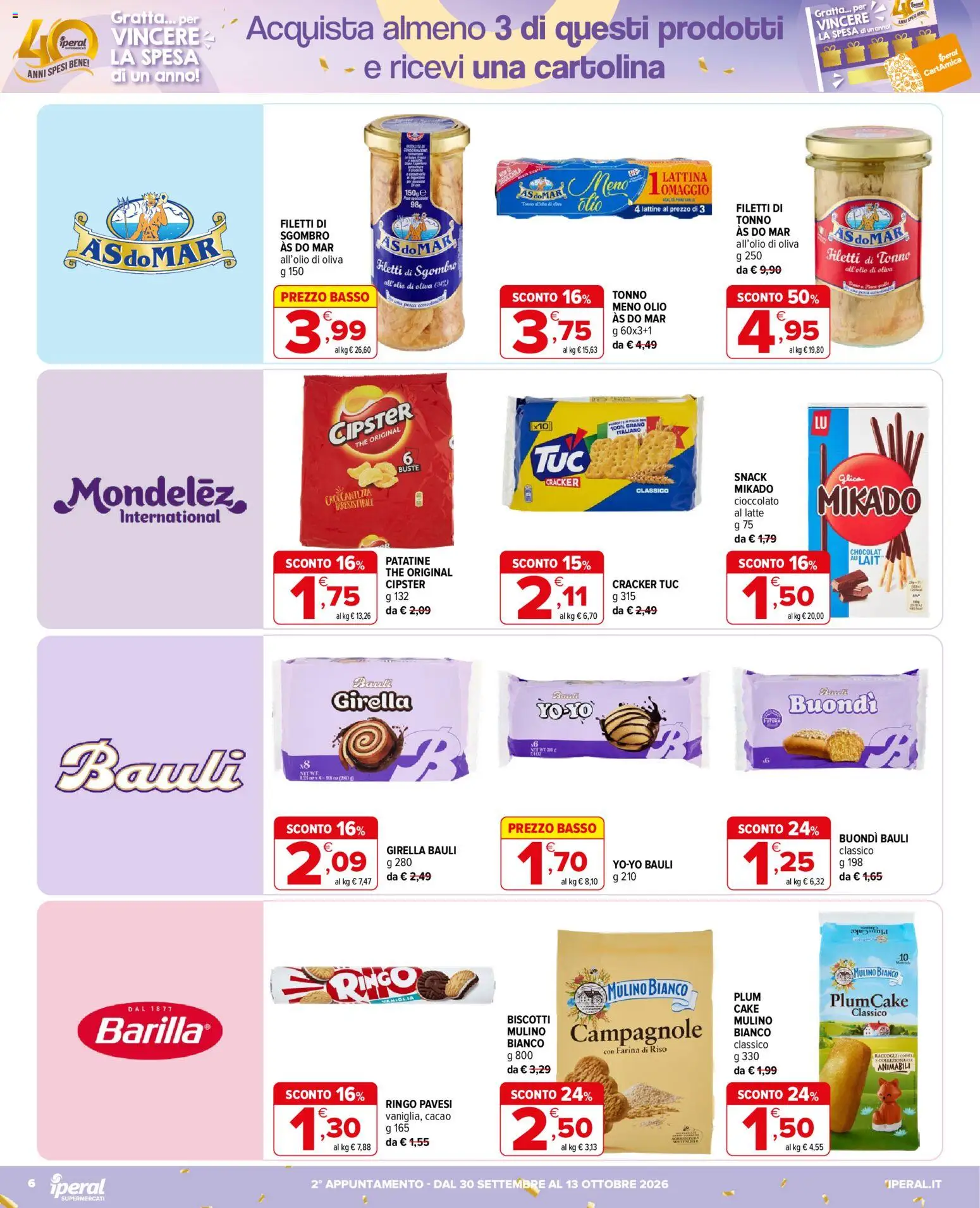 Volantino Iperal del 30/09/2026 | Pagina: 6