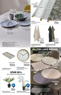Forhåndsvisning av JYSK kundeavis gyldig fra 07/09/2026 | Side: 21 | Produkter: Planter, Plate, 1, Batteri