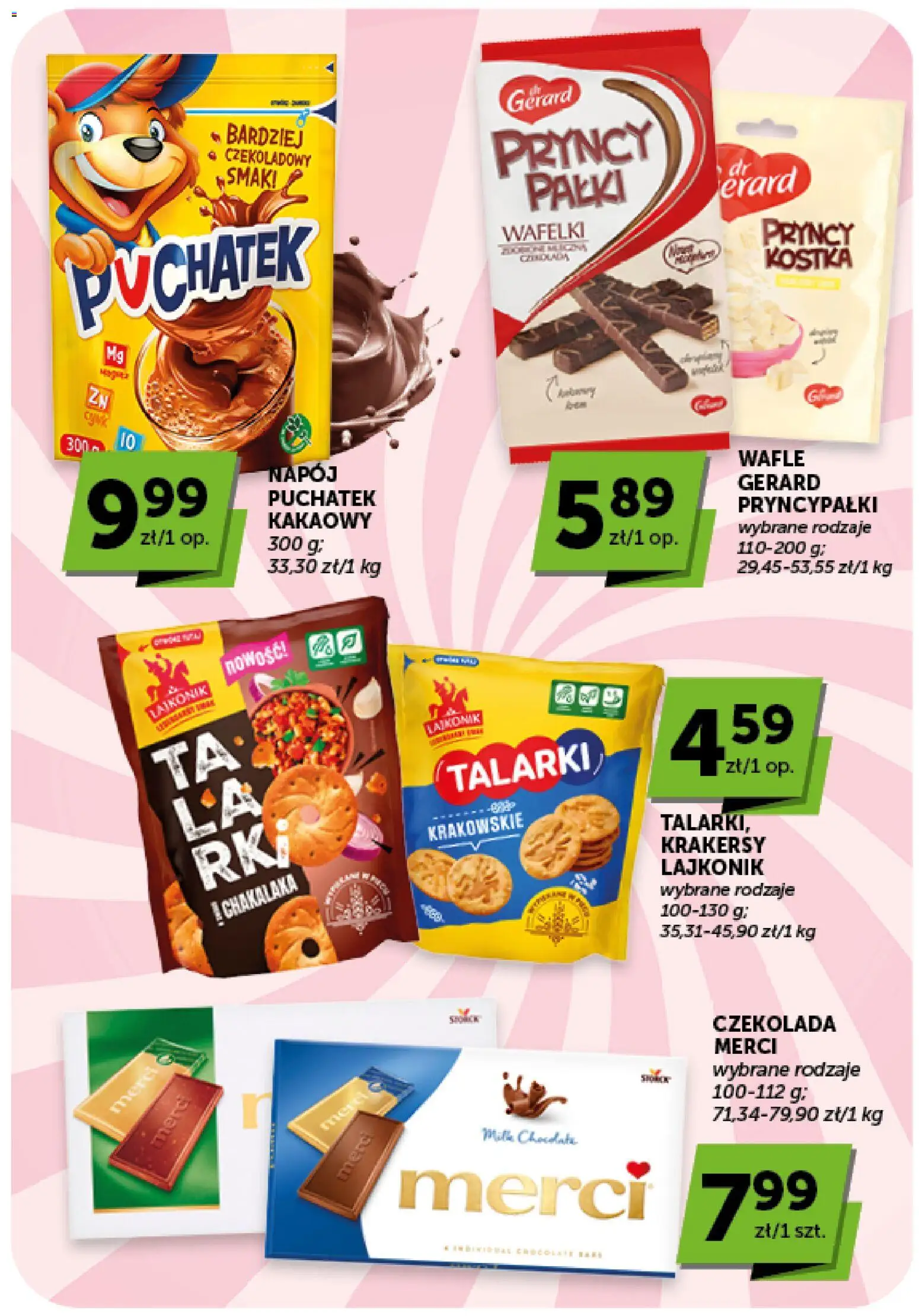 ABC gazetka - Market od 20.08.2026 | Strona: 20 | Produkty: Wafle, Merci, Wafelki, Czekolada