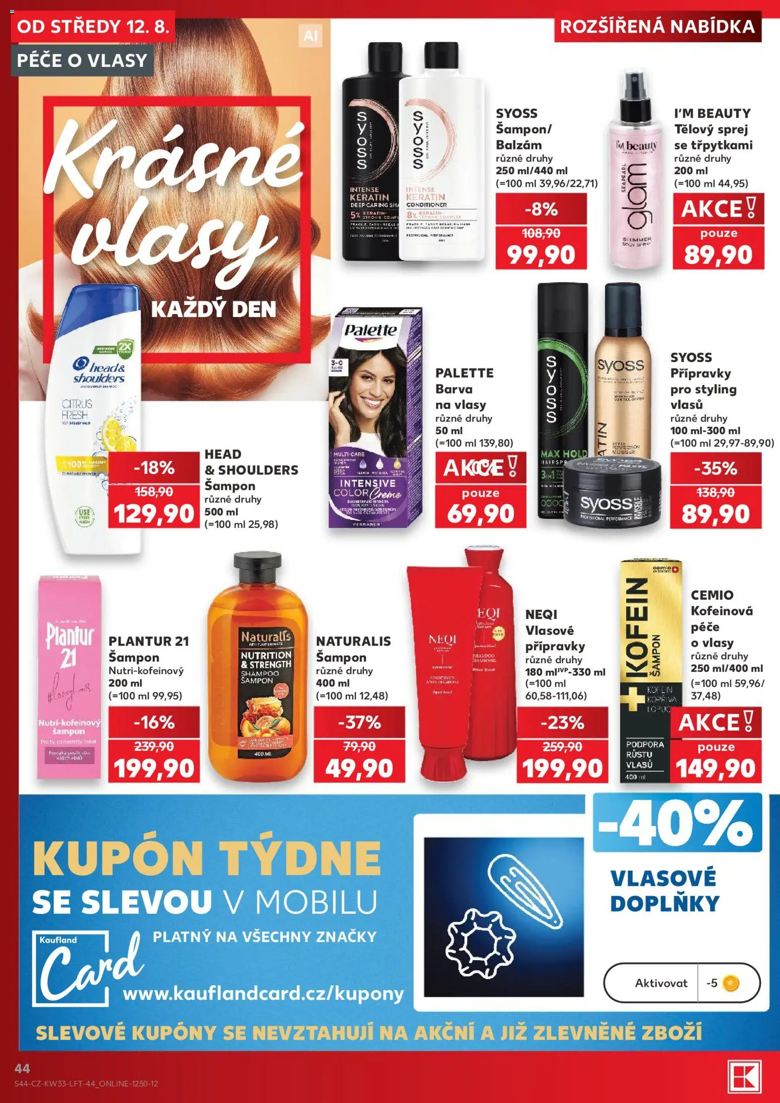 Kaufland leták - Brno od 12.08.2026 | Strana: 44