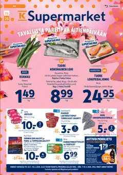 K-Supermarket-mainoslehti voimassa 07.05.2026 alkaen
