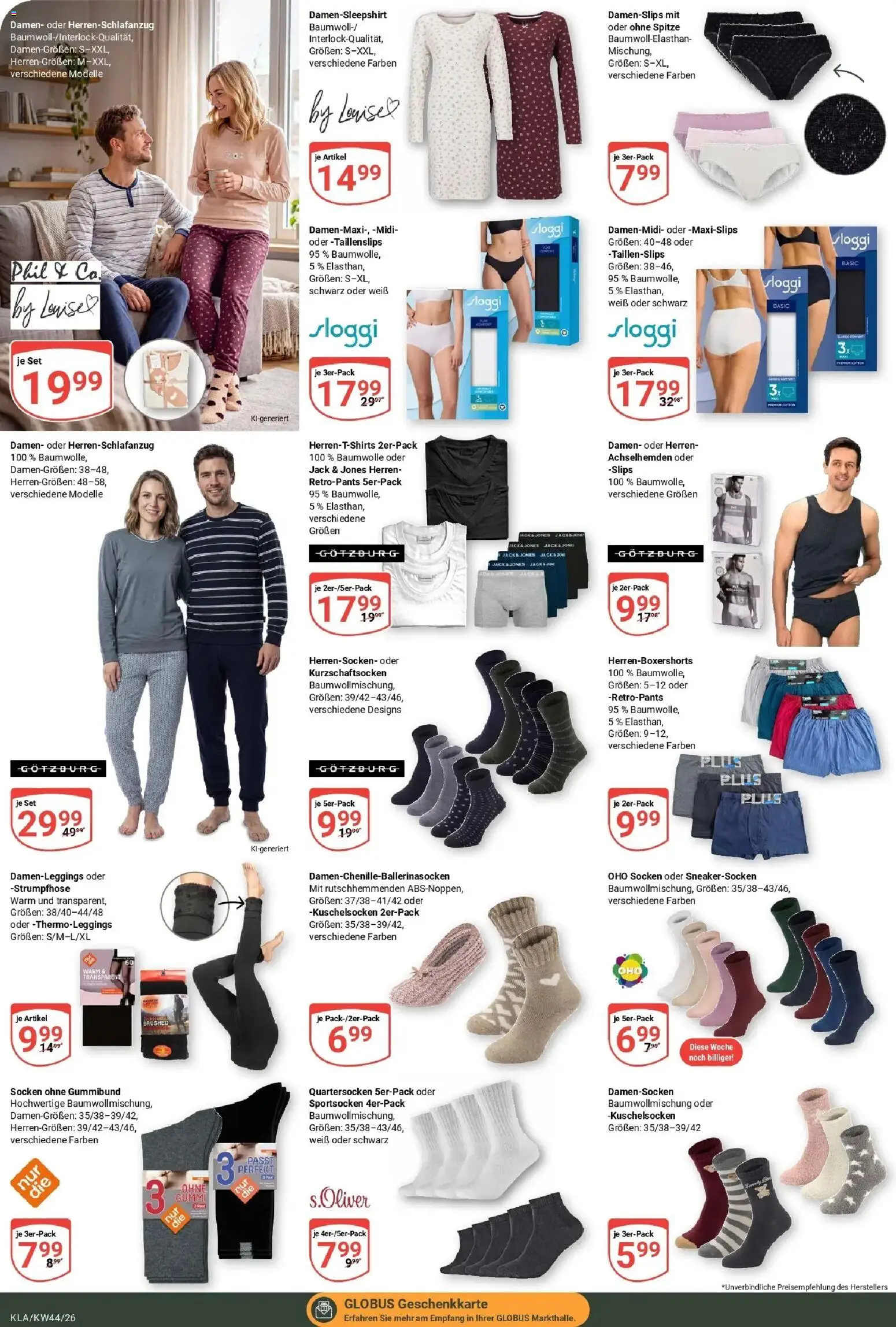 Globus Prospekt Kaiserslautern (ab 26.10.2026) » Angebote online | Seite: 25 | Produkte: Socken, Strumpfhose