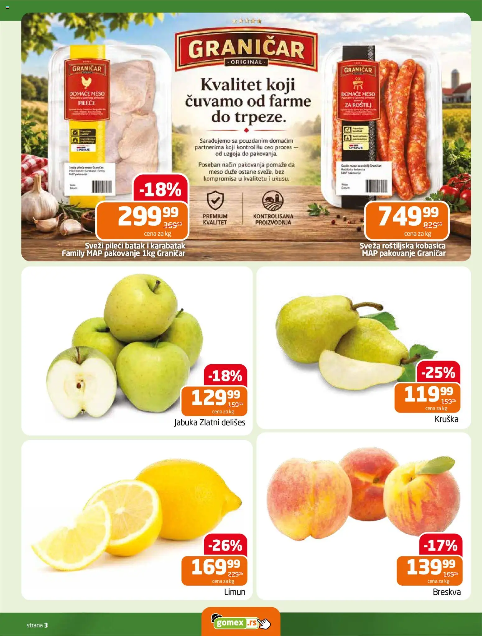 Gomex katalog - važi od 16.09.2026 | Strana: 3
