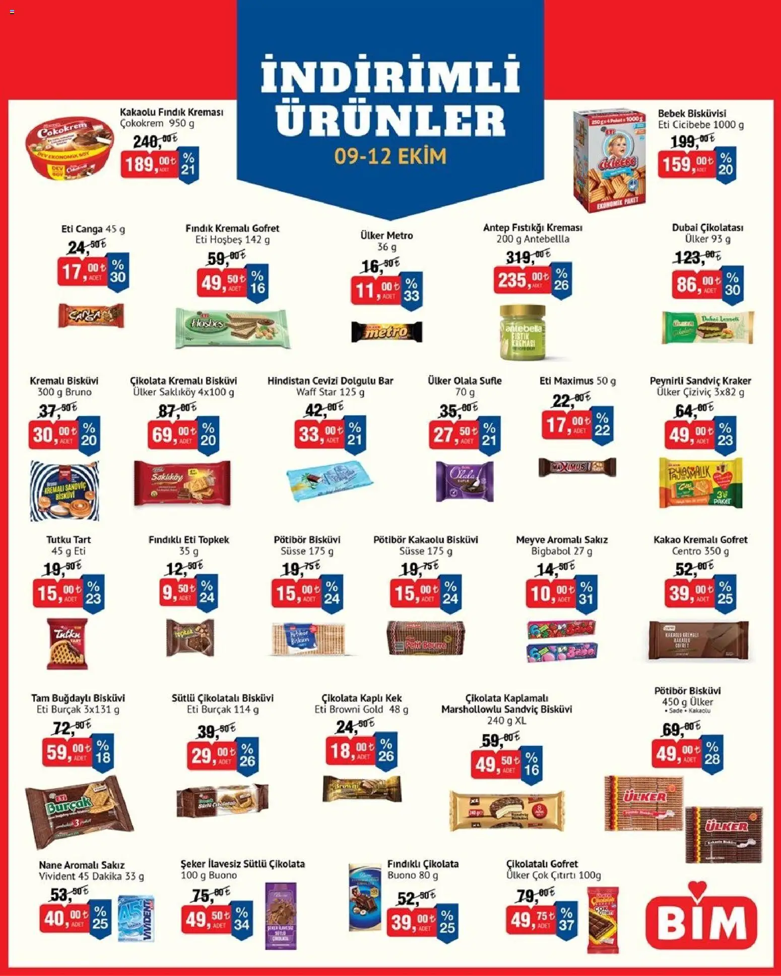 BİM Katalog - 09 Ekim 2026 tarihinden itibaren geçerlidir | Sayfa: 2