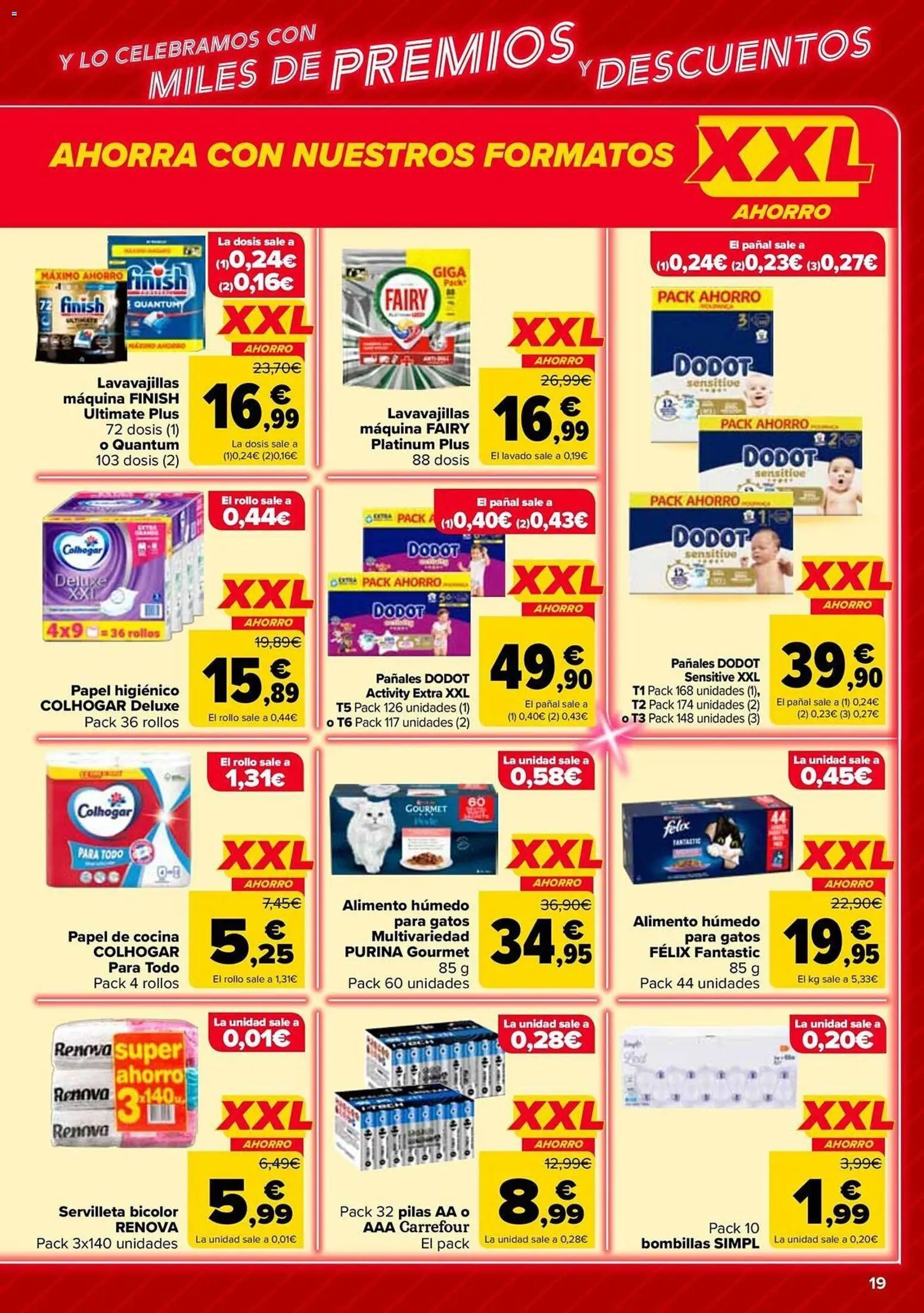 Carrefour folleto │ válido desde el 12.05.2026 | Página: 19 | Productos: Κοσμήματα, Papel higienico, Cocina, Lavavajillas